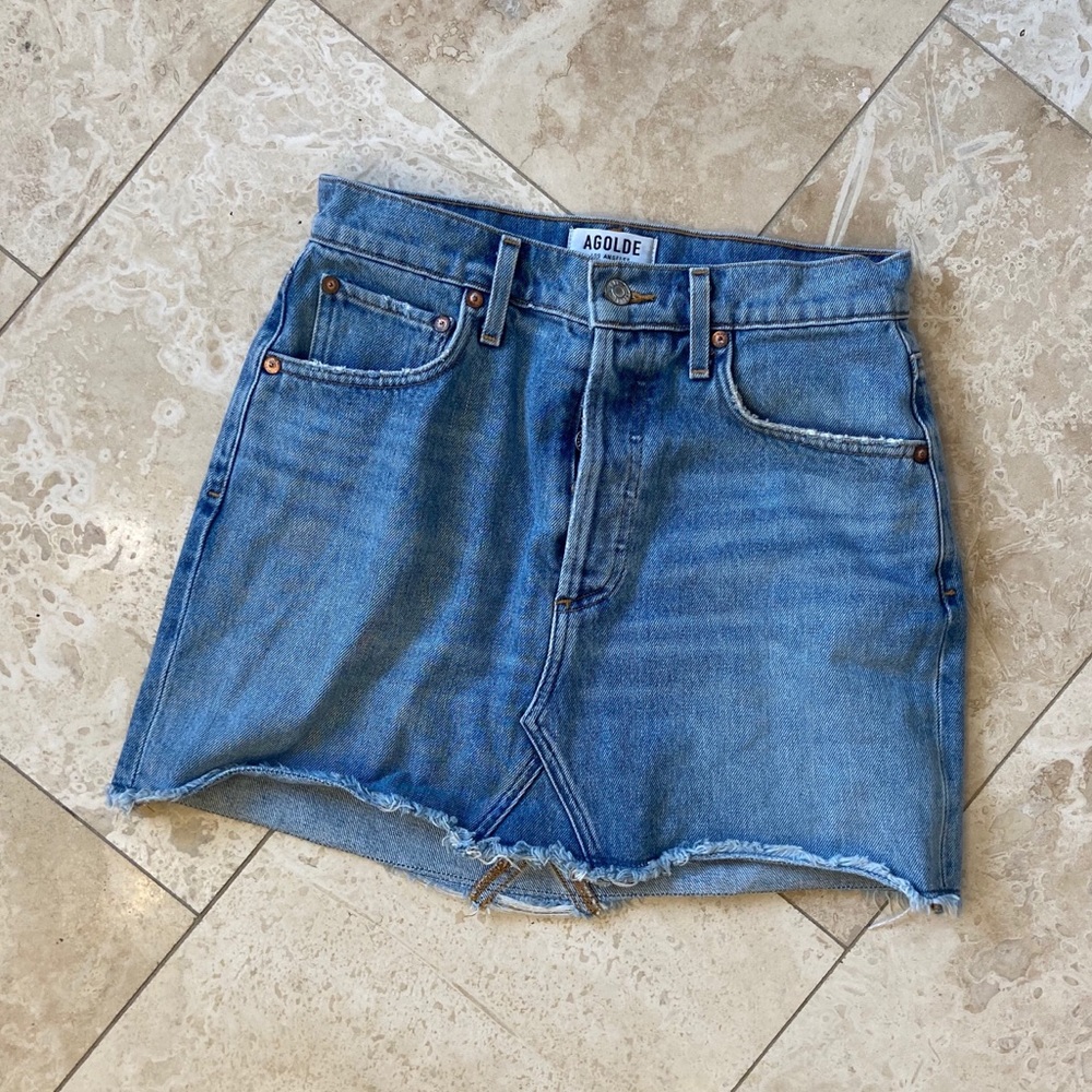Agolde Denim Skirt